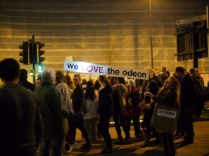 Photo of Bradford Odeon protest by P13 D