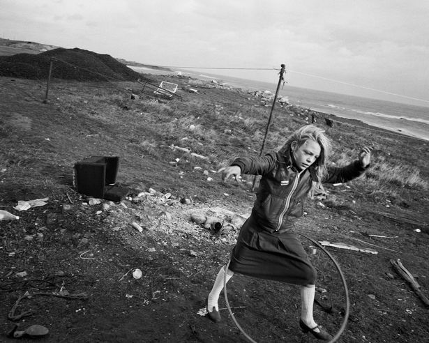 Helen and her Hula Hoop by Chris Killip